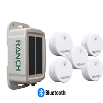 5-Pack Sensor Temperature and Humidity Beacon Data Logger Bundle